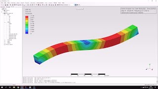 PrePoMax CalculiX FEA  Tutorial 3  Modal analysis of a beam [upl. by Tannenbaum811]