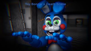 Toy Bonnie´s Death Scene  Short Animation [upl. by Ariam]