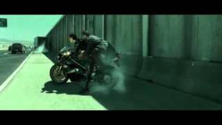 The Matrix Reloaded best bike chase scene ever [upl. by Kunz230]