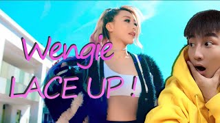 Reaction to my bff WENGIE  LACE UP MV [upl. by Caril247]