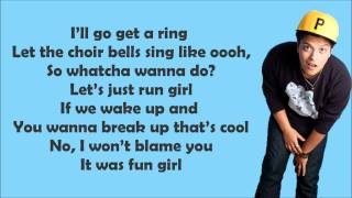 Bruno Mars  Marry You Lyrics Video [upl. by Lester206]