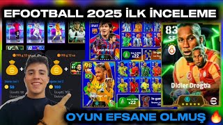 EFOOTBALL 2025 İLK İNCELEME  OYUN ÇOK GÜZEL OLMUŞ 🔥 EFOOTBALL 2025 MOBİLE [upl. by Laing322]