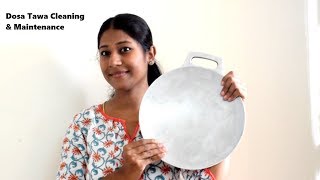 Indolium Dosa tawa Review seasoning cleaning amp maintenance tips [upl. by Daeriam]