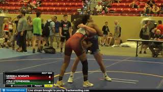 Junior 138 Verdell Schoats Oklahoma Vs Cole Stephenson Colorado [upl. by Sitruk265]