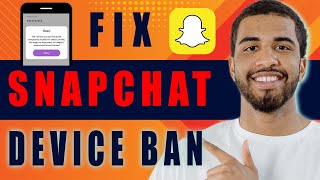 How to Fix Snapchat Device Ban 2024 [upl. by Llaccm]