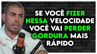 QUAL VELOCIDADE NA ESTEIRA PERDE MAIS GORDURA INTENSO OU MODERADO  Leandro Twin Monster Cast [upl. by Dnomyad886]