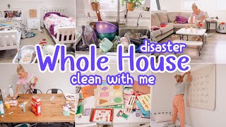 WHOLE HOUSE CLEAN WITH ME  CLEANING MOTIVATION  SUNDAY HOMEMAKING  BECKY MOSS [upl. by Alric]