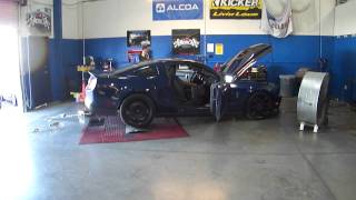 2013 Shelby GT500 Super Snake about 1100hp 960RWHP Dyno run [upl. by Lutero]