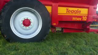 2021 TEAGLE TITAN 10 FYM SPREADER [upl. by Rausch]