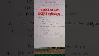 Profit and Loss NCERT Solutions by Easy Way neelclass16 🪔 [upl. by Ledoux]