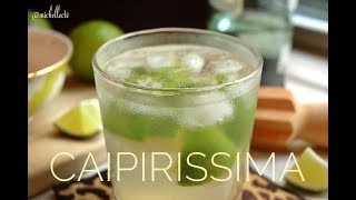 How to Make a Caipirissima a Caipirinha or Caipivodka Cocktail [upl. by Yodlem]