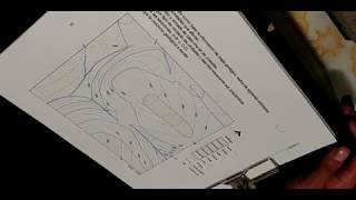 EJERCICIO GEOLOGÍA ESTRUCTURAL PROBLEMA DE LOS TRES PUNTOS [upl. by Sydel]