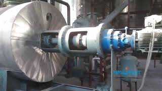 Rotary Vacuum Paddle Dryer Installation [upl. by Aital]