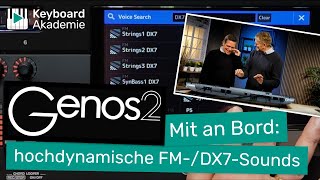 Genos2 mit an Bord 🎹 Hochdynamische FMDX7Sounds die ihr gehört haben müsst 😳 [upl. by Accem52]