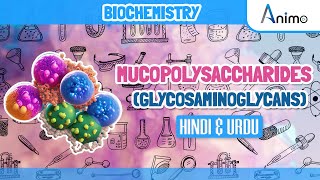 Mucopolysaccharides Glycosaminoglycans  Animation [upl. by Conover]