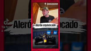 Red Bull llevó el ALERÓN EQUIVOCADO 🤦🏻‍♂️🤦🏻‍♀️redbullracing maxverstappen checo f1 [upl. by Allicserp]