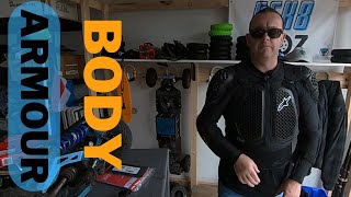 Body Armour  for eskate AlpineStars Bionic V2 [upl. by Haisoj]