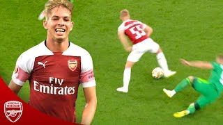 18 Year Old Emile Smith Rowe is Outstanding  201819 [upl. by Hnahk345]