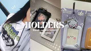 tutorial kpop dónde comprar HOLDERS  para photocards  DIY  page and where to buy [upl. by Eniortna]