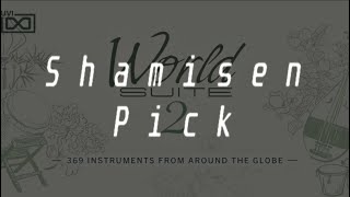 Pokémon Instruments Shamisen Pick Hard  UVI  World Suite 2  World Suite 3 [upl. by Luht]