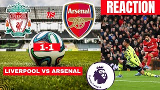 Liverpool vs Arsenal 11 Live Stream Premier league Football EPL Match Score Highlights Gunners LFC [upl. by Azile936]