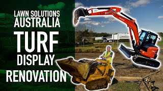 Check out our upgrades Turf Display Renovation at Lawn Solutions Australia [upl. by Nuncia]