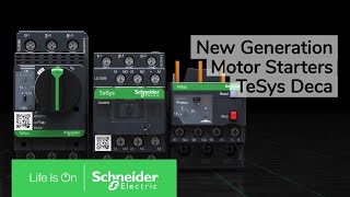 TeSys DecaThe New Generation Motor Starters  Schneider Electric [upl. by Nevah]