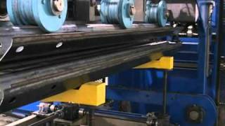 Bradbury WBeam Guardrail Line Rollforming line [upl. by Eidassac]