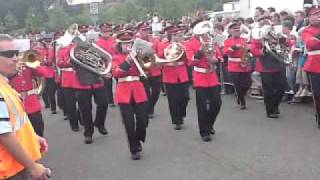 Linglithgow Reed Band at the cavalcade [upl. by Rabassa]