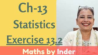 Class 10th  Statistics  Exercise 132 [upl. by Cozmo]