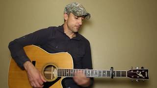 All Over The Road  Easton Corbin  Guitar Lesson  Tutorial [upl. by Nida]