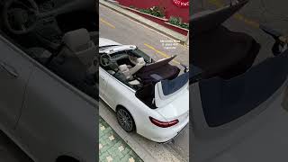 Mercedes Benz Eclass 450 cabriolet 2022 요트블루베이지 뚜따  shorts [upl. by Traggat]