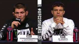 FULL UFC 223 press conference for Khabib Nurmagomedov vs Al Iaquinta  ESPN [upl. by Yetty57]