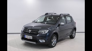 Dacia Sandero Stepway TCe 90Automaattinen ilmastointi Media Nav 20 [upl. by Bolt]