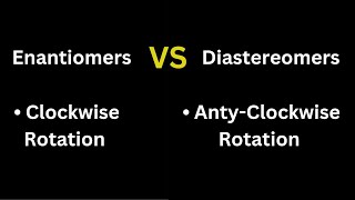 Enantiomers and Diastereomers Difference iammitulrathod [upl. by Areehs]