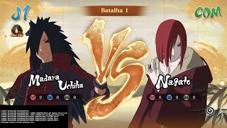 Madara Edo tensei Vs Nagato Edo tensei Dublado  Naruto X Boruto Storm connections [upl. by Desmond]