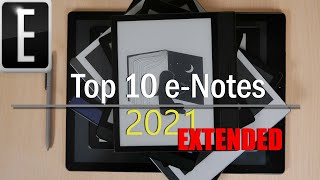 Top 10 Note Taking eReaders 2021 Extended [upl. by Yttisahc60]