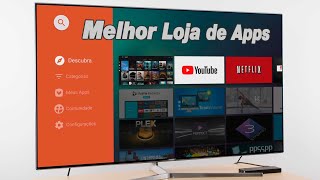 Melhor Loja de Aplicativos para Android TV  MI BOX  TV BOX [upl. by Aprilette]