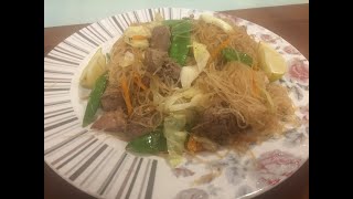 Pancit Bihon With Chicken Liver  Guisado [upl. by Reinaldo68]