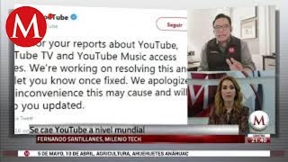 YouTube se cae a nivel mundial YouTubeDown [upl. by Gorlin]