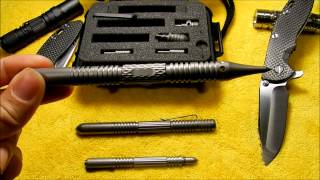 Rick Hinderer Last Ditch Self Defense amp EDC Pens amp Kubatons [upl. by Asenav]