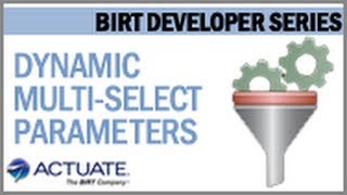 How to create and use a Dynamic MultiSelect parameter in BIRT [upl. by Yecam]