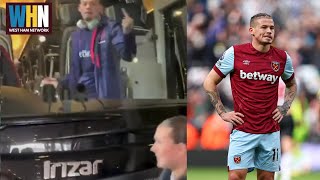 Kalvin Phillips shows the middle finger to a West Ham fan who called him useless 😬 [upl. by Kenwood69]