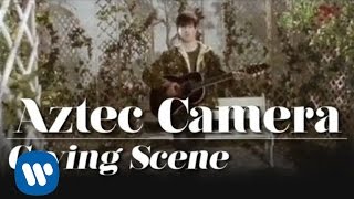 Aztec Camera  The Crying Scene Official Music Video [upl. by Aerdnaz]