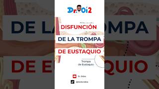 Causa de oído tapado Disfunción de la trompa de Eustaquio short shortviral Shorts [upl. by Reba]