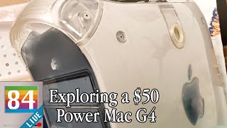 Mac84 LIVE Exploring a 50 Power Mac G4 [upl. by Davison]