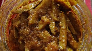 জুলিয়ান কাট করে লোভনীয় স্বাদের জলপাইর আচার। Olive Pickle Recipe [upl. by Rogerson854]