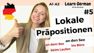 Learn German  Deutsch lernen  Woher kommst du  Lokale Präpositionen  local prepositions [upl. by Laural]