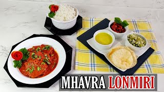 Mhavra Lonmiri with Chappe Lukha  Tastes Of Bhatkal [upl. by Esinyt764]