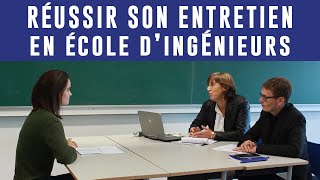 7 conseils pour réussir son entretien en école dingénieurs [upl. by Winnah616]